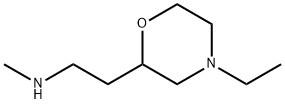 2-(4-ethylmorpholin-2-yl)-N-methylethanamine Structure