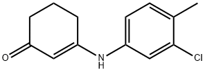 2-cyclohexen-1-one, 3-[(3-chloro-4-methylphenyl)amino]- Structure