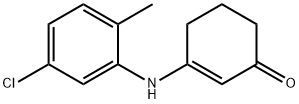 2-cyclohexen-1-one, 3-[(5-chloro-2-methylphenyl)amino]- 구조식 이미지