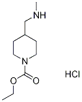 1-piperidinecarboxylic acid, 4-[(methylamino)methyl]-, eth 구조식 이미지