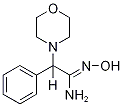 N-Hydroxy-2-morpholin-4-yl-2-phenyl-acetamidine 구조식 이미지
