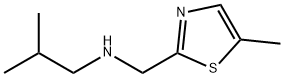 2-Methyl-N-[(5-methyl-1,3-thiazol-2-yl)methyl]-propan-1-amine dihydrochloride 구조식 이미지