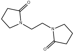 1,1'-Ethane-1,2-diyldipyrrolidin-2-one Structure