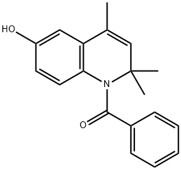 1-Benzoyl-2,2,4-trimethyl-1,2-dihydroquinolin-6-ol Structure