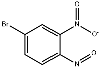 4-Bromo-2-nitro-1-nitrosobenzene 구조식 이미지