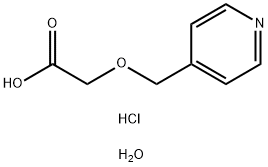 2-(Pyridin-4-ylmethoxy)acetic acid hydrochloride hydrate Structure