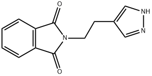 2-[2-(1H-Pyrazol-4-yl)ethyl]-1H-isoindole-1,3(2H)-dione Structure