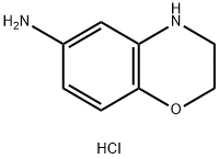 3,4-Dihydro-2H-1,4-benzoxazin-6-amine hydrochloride 구조식 이미지