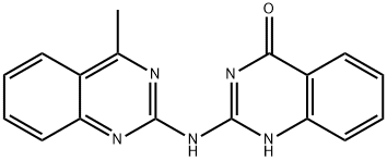 2-[(4-Methylquinazolin-2-yl)amino]quinazolin-4-ol Structure