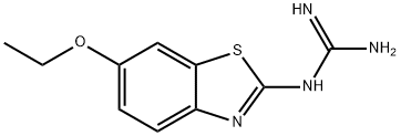 N-(6-Ethoxy-1,3-benzothiazol-2-yl)guanidine Structure