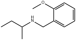 N-(sec-Butyl)-N-(2-methoxybenzyl)amine 구조식 이미지