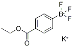 Potassium 4-ethoxycarbonyl phenytrifluoroborate 구조식 이미지