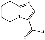 5,6,7,8-TETRAHYDROIMIDAZO[1,2-A]PYRIDINE-3-CARBONYLCHLORIDE Structure