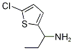 1-(5-CHLOROTHIEN-2-YL)PROPAN-1-AMINE Structure