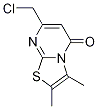 7-(CHLOROMETHYL)-2,3-DIMETHYL-5H-[1,3]THIAZOLO[3,2-A]PYRIMIDIN-5-ONE Structure