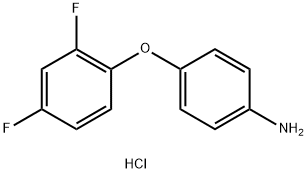 4-(2,4-DIFLUOROPHENOXY)ANILINE HYDROCHLORIDE Structure