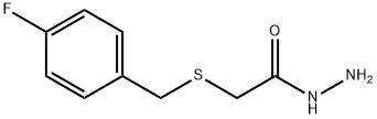 2-[(4-FLUOROBENZYL)THIO]ACETOHYDRAZIDE Structure