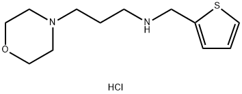 (3-MORPHOLIN-4-YL-PROPYL)-THIOPHEN-2-YLMETHYL-AMINE DIHYDROCHLORIDE 구조식 이미지