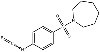 1-[(4-ISOTHIOCYANATOPHENYL)SULFONYL]AZEPANE Structure