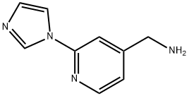 [2-(1h-imidazol-1-yl)pyridin-4-yl]methylamine Structure