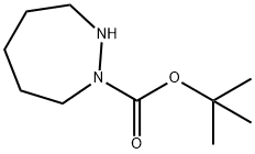 tert-butyl 1,2-diazepane-1-carboxylate Structure