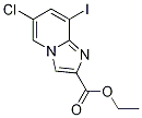 ethyl 6-chloro-8-iodoimidazo[1,2-a]pyridine-2-carboxylate 구조식 이미지