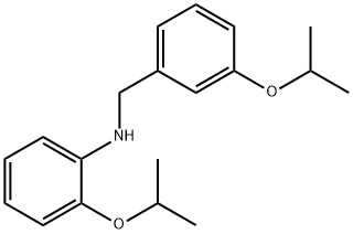 2-Isopropoxy-N-(3-isopropoxybenzyl)aniline 구조식 이미지