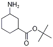 cis + trans t-Butyl-3-aminocyclohexane carboxylate 구조식 이미지