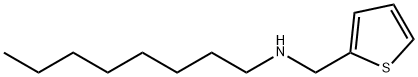 N-(2-Thienylmethyl)-1-octanamine 구조식 이미지