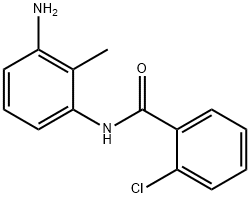 N-(3-Amino-2-methylphenyl)-2-chlorobenzamide Structure