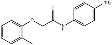 N-(4-Aminophenyl)-2-(2-methylphenoxy)acetamide Structure