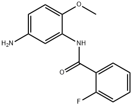 N-(5-Amino-2-methoxyphenyl)-2-fluorobenzamide Structure