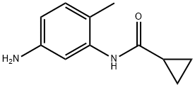 N-(5-Amino-2-methylphenyl)cyclopropanecarboxamide Structure