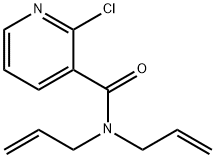 N,N-diallyl-2-chloronicotinamide Structure
