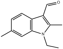 1-ethyl-2,6-dimethyl-1H-indole-3-carbaldehyde Structure