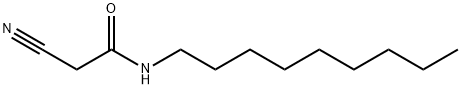 2-cyano-N-nonylacetamide 구조식 이미지