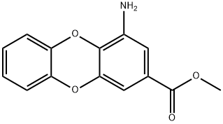 methyl 4-aminooxanthrene-2-carboxylate 구조식 이미지