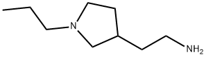 2-(1-Propyl-3-pyrrolidinyl)ethylamine Structure