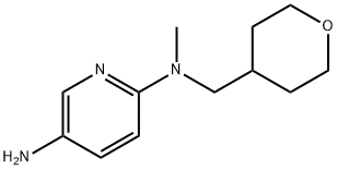 N2-Methyl-N2-(tetrahydro-2H-pyran-4-ylmethyl)-2,5-pyridinediamine Structure