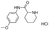 N-(4-Methoxyphenyl)-2-piperidinecarboxamidehydrochloride Structure