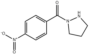 (4-Nitrophenyl)(tetrahydro-1H-pyrazol-1-yl)-methanone Structure