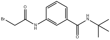 3-[(2-Bromoacetyl)amino]-N-(tert-butyl)benzamide Structure