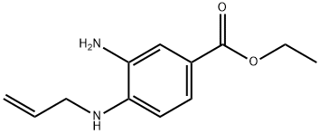 Ethyl 4-(allylamino)-3-aminobenzoate Structure