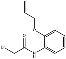 N-[2-(Allyloxy)phenyl]-2-bromoacetamide 구조식 이미지