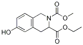 3-Ethyl 2-methyl 6-hydroxy-3,4-dihydro-2,3(1H)-isoquinolinedicarboxylate 구조식 이미지