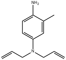 N-4,N-4-Diallyl-2-methyl-1,4-benzenediamine 구조식 이미지