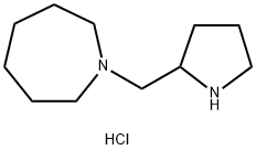 1-(2-Pyrrolidinylmethyl)azepane dihydrochloride Structure