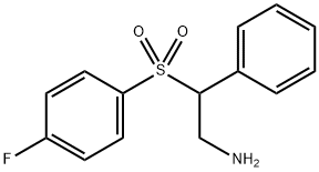 2-(4-Fluoro-benzenesulfonyl)-2-phenyl-ethylamine Structure