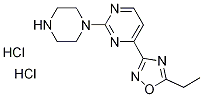 4-(5-Ethyl-1,2,4-oxadiazol-3-yl)-2-piperazin-1-ylpyrimidine dihydrochloride Structure