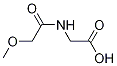 2-[(2-Methoxyacetyl)amino]acetic acid 구조식 이미지